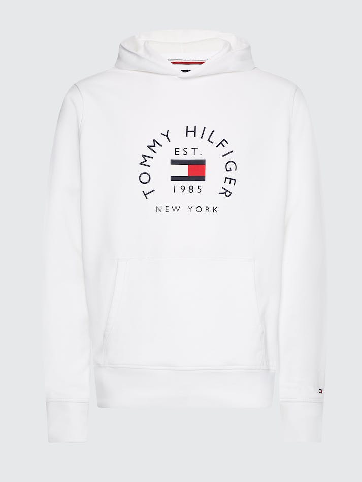 Tommy Hilfiger New York Men's Hoodie White | LcrZdMhdDBWB