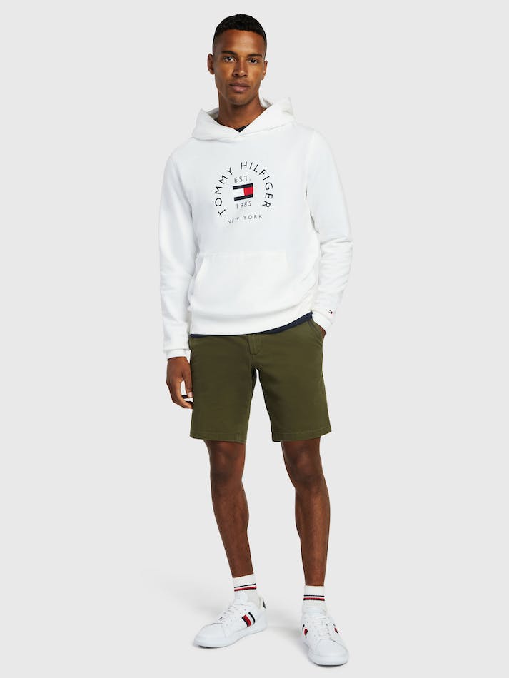 Tommy Hilfiger New York Men's Hoodie White | LcrZdMhdDBWB