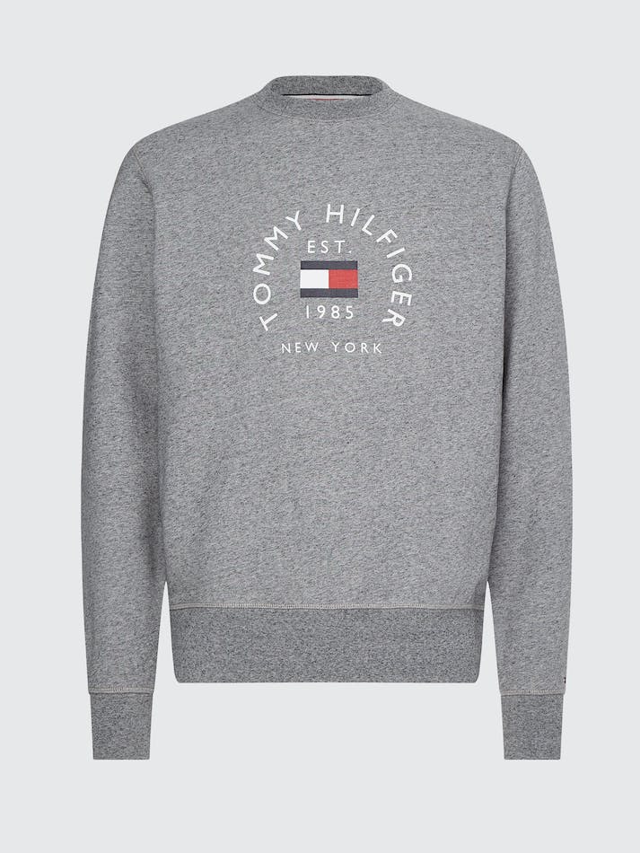 Tommy Hilfiger New York Men's Sweatshirt Hth Spk Dark Gry | icGQwepVaGsO