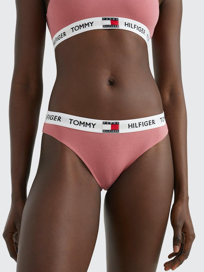 Tommy Hilfiger Organic Cotton Blend Waistband Women's Lingerie Pink | IPn3SwkkWLbH