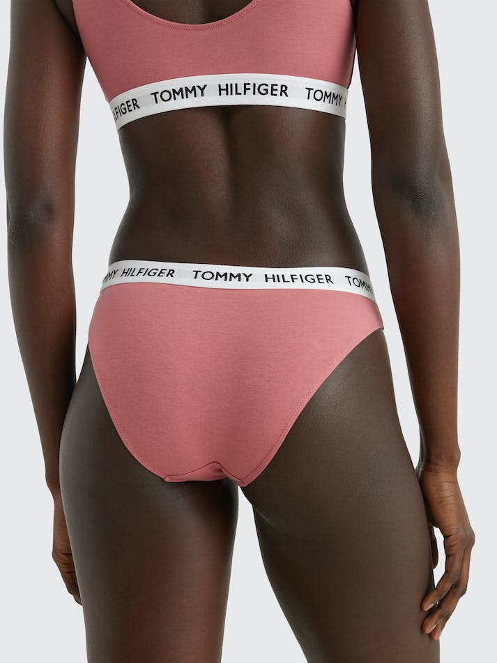 Tommy Hilfiger Organic Cotton Blend Waistband Women's Lingerie Pink | IPn3SwkkWLbH