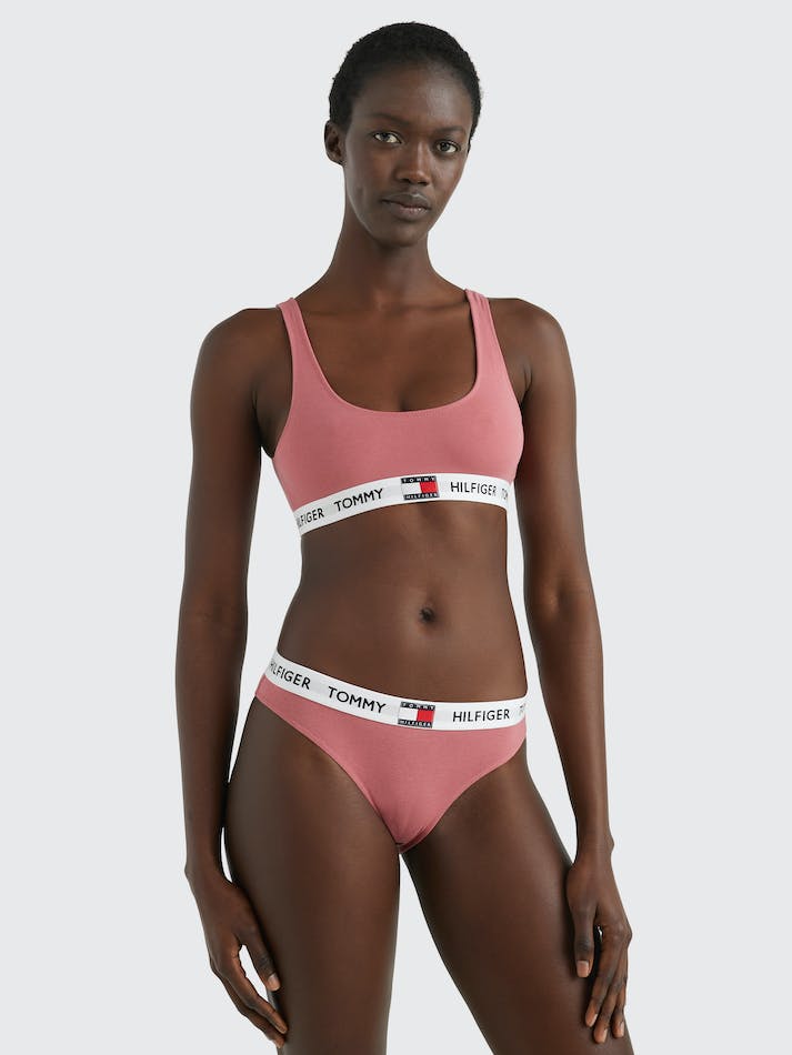 Tommy Hilfiger Organic Cotton Blend Waistband Women\'s Lingerie Pink | IPn3SwkkWLbH