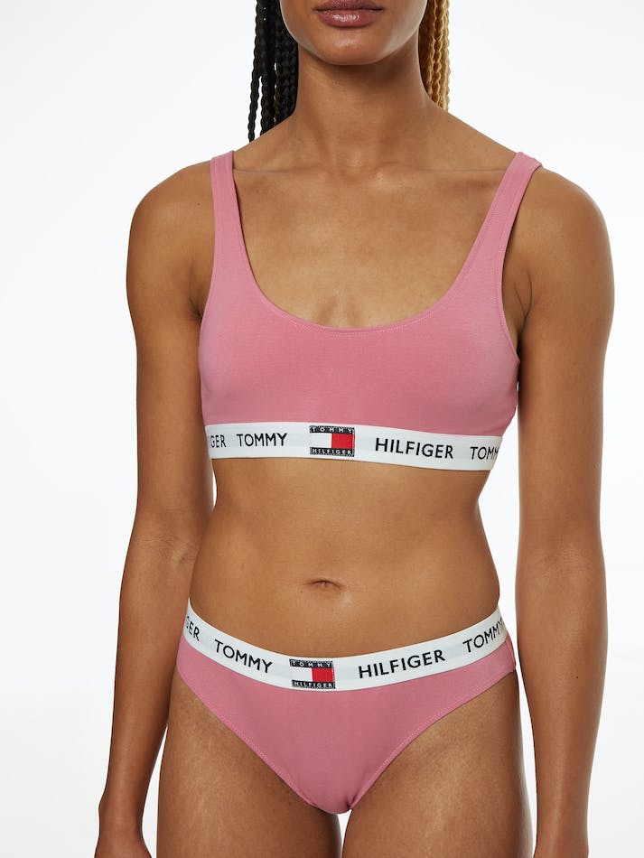 Tommy Hilfiger Organic Cotton Blend Waistband Women's Lingerie Rose | n0HDlzPAzXMU