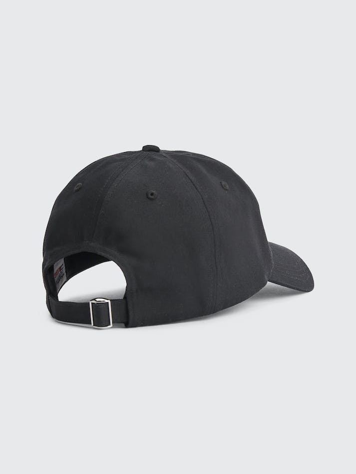 Tommy Hilfiger Organic Cotton Logo Baseball Men's Caps Black | KKvT31ULxr3i