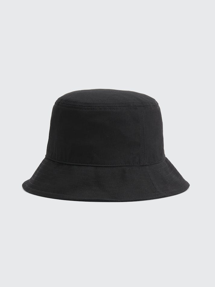 Tommy Hilfiger Organic Cotton Logo Bucket Women's Hats Black | zFF8aE3jzBTn