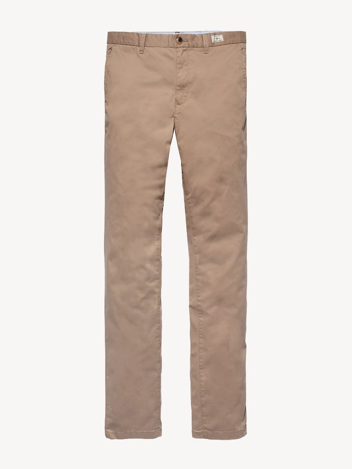 Tommy Hilfiger Organic Stretch Twill Men's Chino Pants Khaki | utJGPhVBlJmh