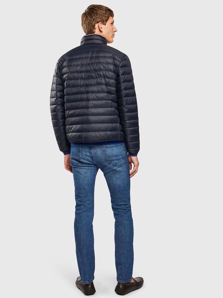 Tommy Hilfiger Packable Down Men's Jackets Blue | bHBOSy8bu5By