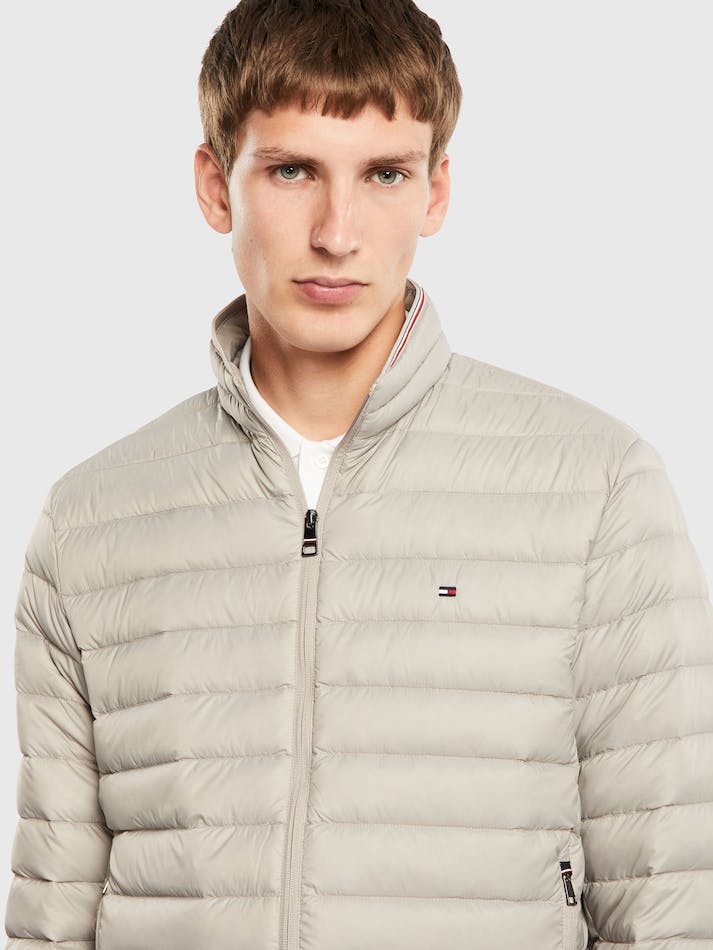 Tommy Hilfiger Packable Down Men's Jackets Grey | SZnTZeZ1tpZ4