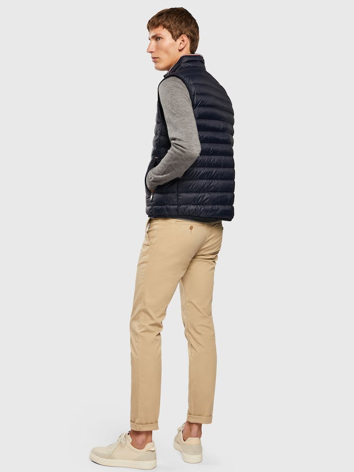 Tommy Hilfiger Packable Down Men's Vest Blue | bEPHkZA2dyf4