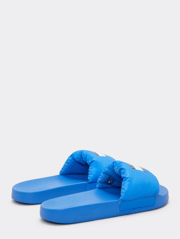 Tommy Hilfiger Padded Pool Men's Slides Blue | 3Dt1ACi3RoQq