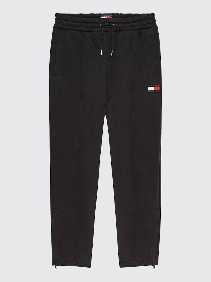 Tommy Jeans Pintuck Seam Unisex Jogger Black | ovpCTStI9CMg