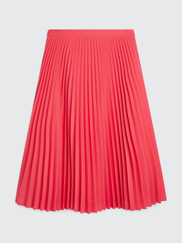 Tommy Hilfiger Pleated Women's Skirts Pink | oBB6NVcSjYEp