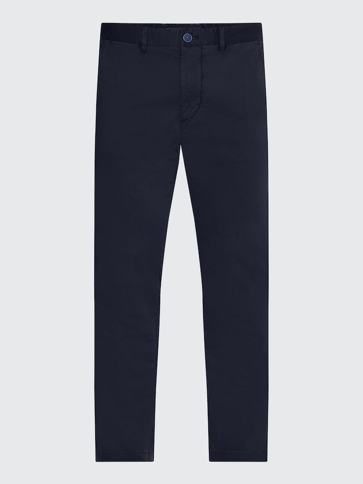 Tommy Hilfiger Plus Bleecker TH Flex Slim Men\'s Trousers Blue | ZRmPbtDqFtwC