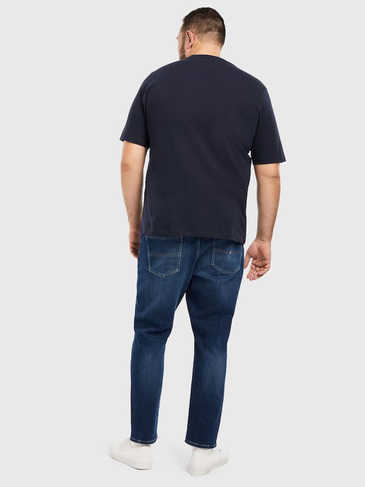 Tommy Jeans Plus Ryan Regular Straight Men's Jeans Blue | NlQGQyXiZ3ab