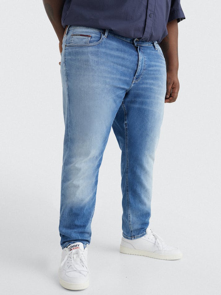 Tommy Hilfiger Plus Scanton Slim Men's Jeans Blue | CuIpYlDKCUa0