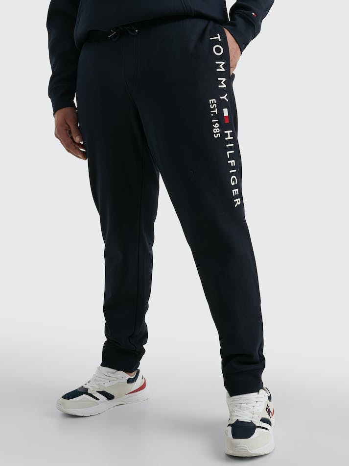 Tommy Hilfiger Plus Tapered Leg Men\'s Jogger Blue | yzWLtDejTSjS