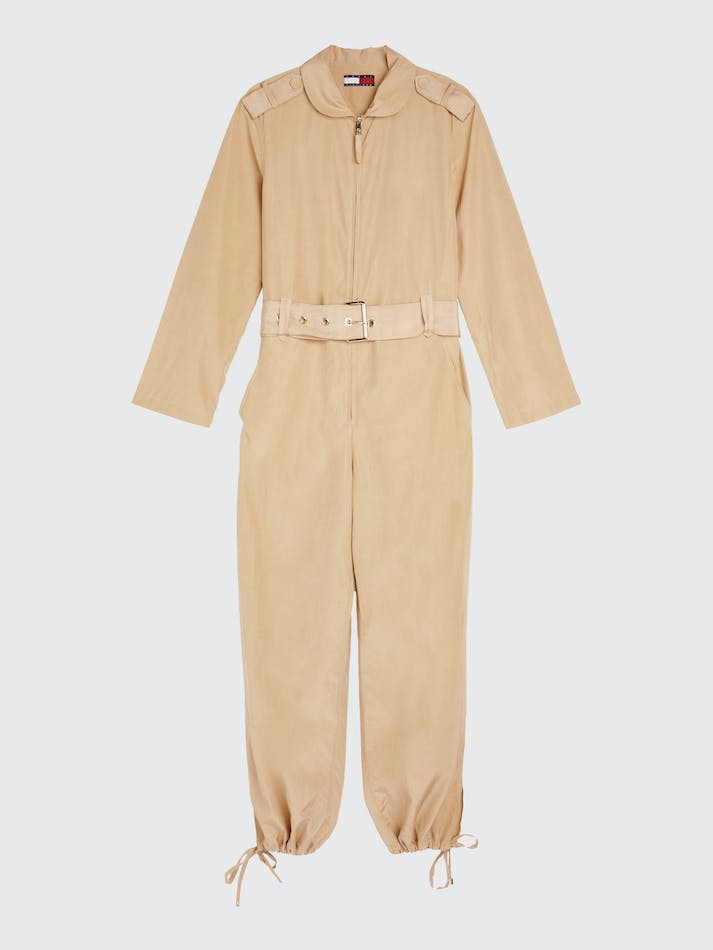 Tommy Hilfiger Prep Belted Women's Jumpsuit Desert | zZGPsTO52Mo9