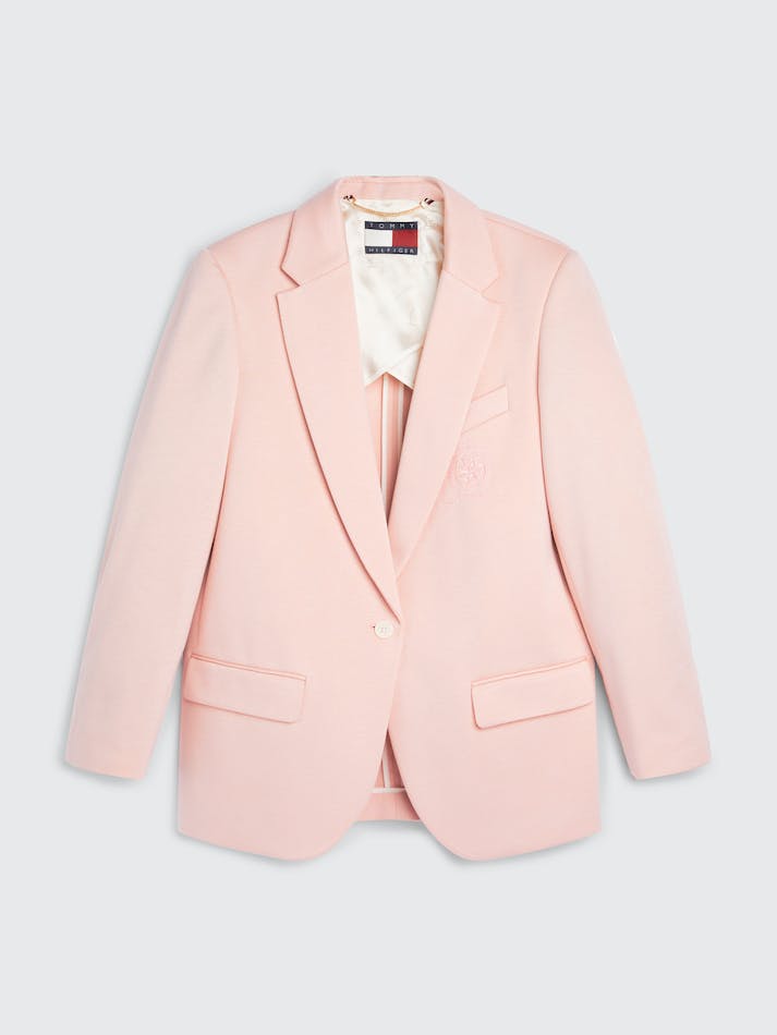 Tommy Hilfiger Prep Crest Tailored Women's Blazers Pink | jOvwcMJPlLZH