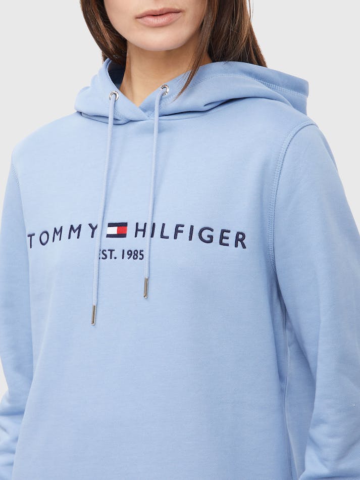 Tommy Hilfiger Regular Hilfiger Women's Hoodie Blue | oFUKJ3anKIIX