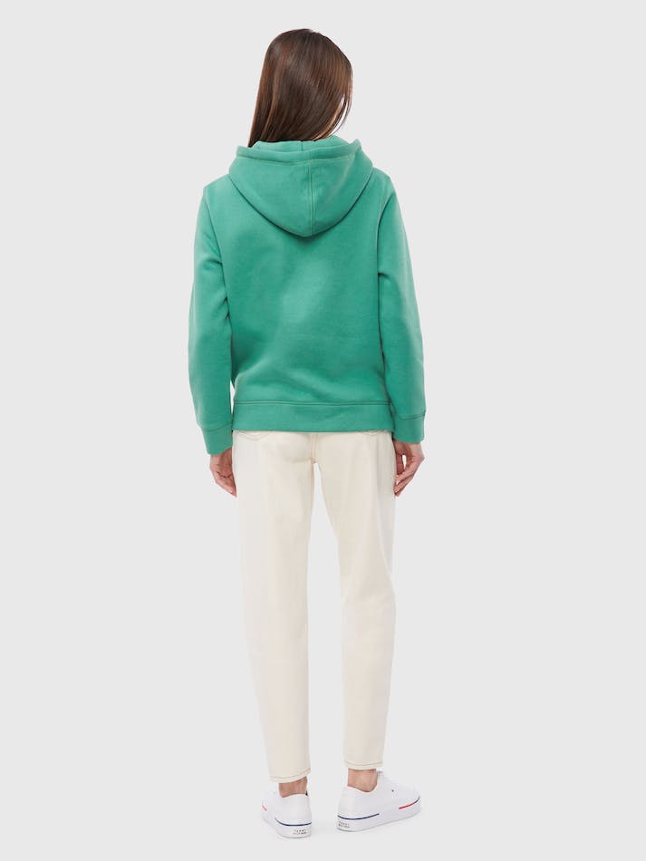 Tommy Hilfiger Regular Hilfiger Women's Hoodie Green | naTjCFonQZj4