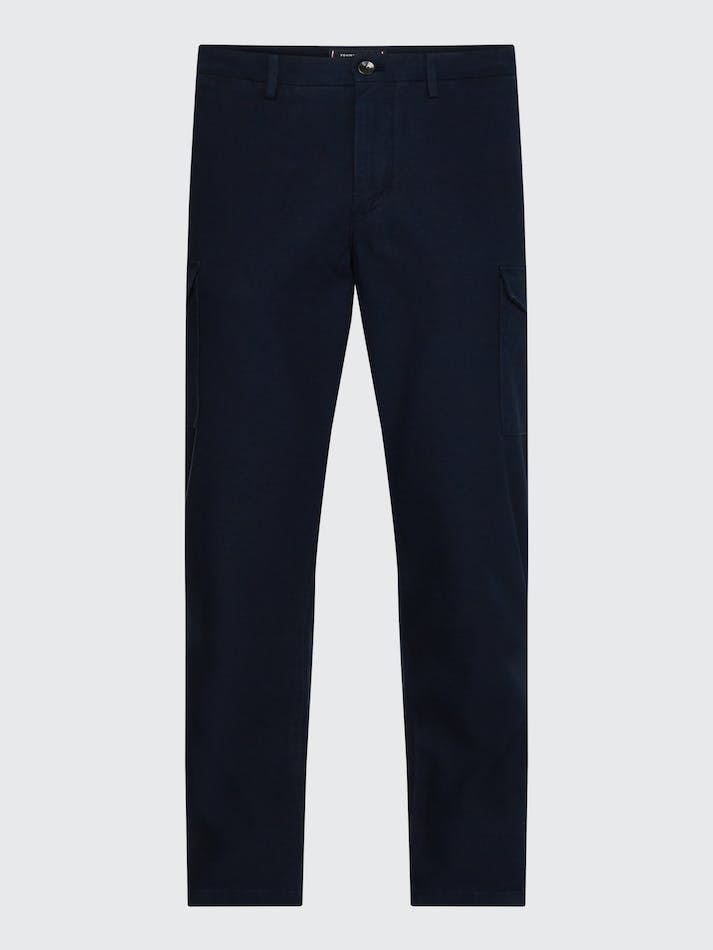 Tommy Hilfiger Relaxed Fit TH Flex Cargo Men's Trousers Blue | PLlisAw0ZuAa