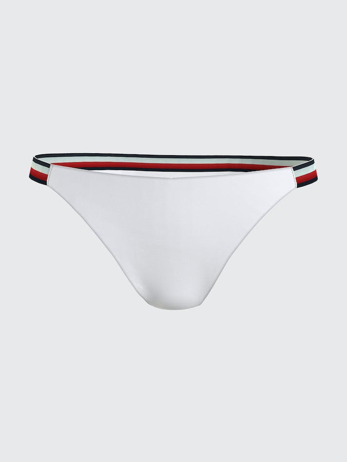 Tommy Hilfiger Ribbed Bikini Women's Loungewear White | a0PhN8vHdg0Y