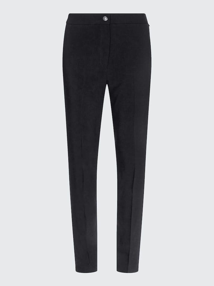 Tommy Hilfiger Satin Slim Fit Women's Trousers Black | mqp3xR0ewRcd