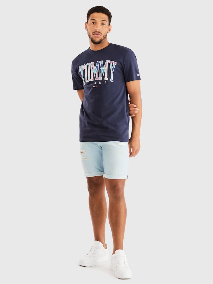 Tommy Jeans Scanton Men's Shorts Blue Light | 0cXdCUagBPLG