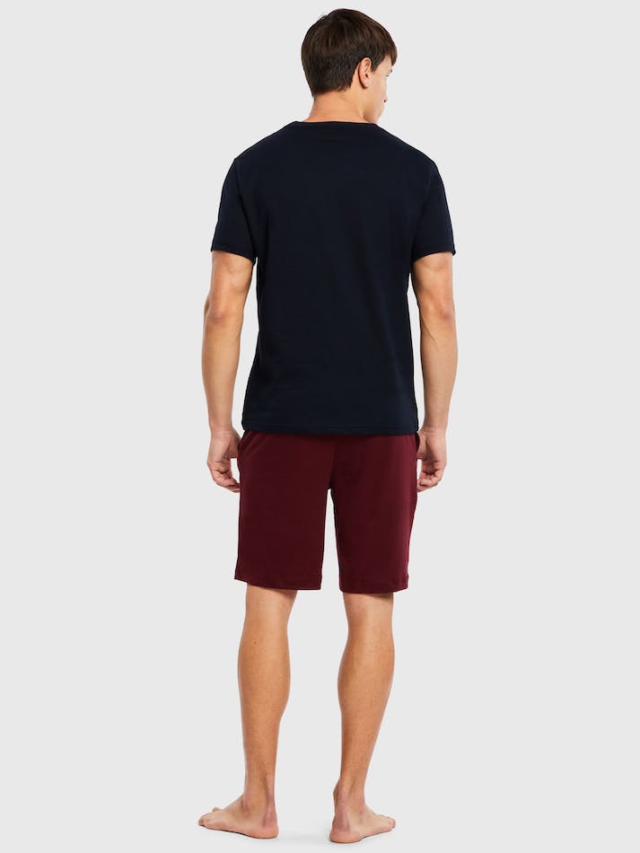 Tommy Hilfiger Short Jersey Men's Loungewear Blue | XKMgeT0BUIJg