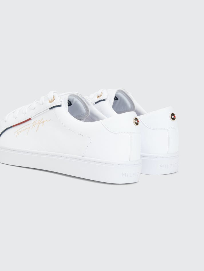 Tommy Hilfiger Signature Women's Sneakers White | Ga52KDsCca9N