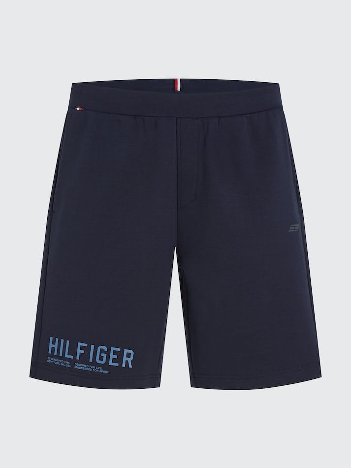 Tommy Hilfiger Sport Casual Fit Sweat Men's Shorts Blue | qJKYsxzdekMJ