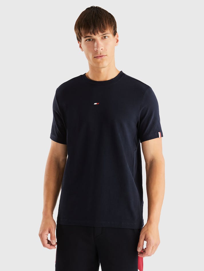 Tommy Hilfiger Sport Essential Crew Neck Men\'s T Shirts Blue | KPVx2s5UoEcJ