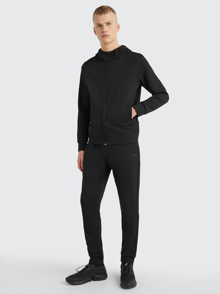 Tommy Hilfiger Sport Essential Tonal Logo Knit Men's Jogger Black | oWArLiOlcW5I