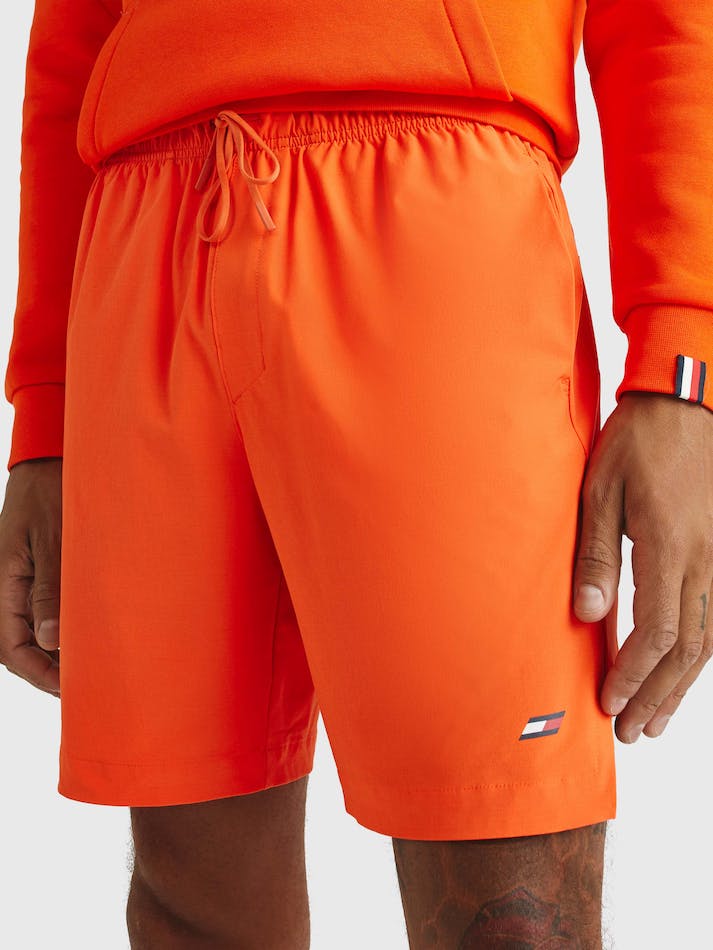 Tommy Hilfiger Sport Essential Training Men's Shorts Orange | HlOqpO8JaslQ