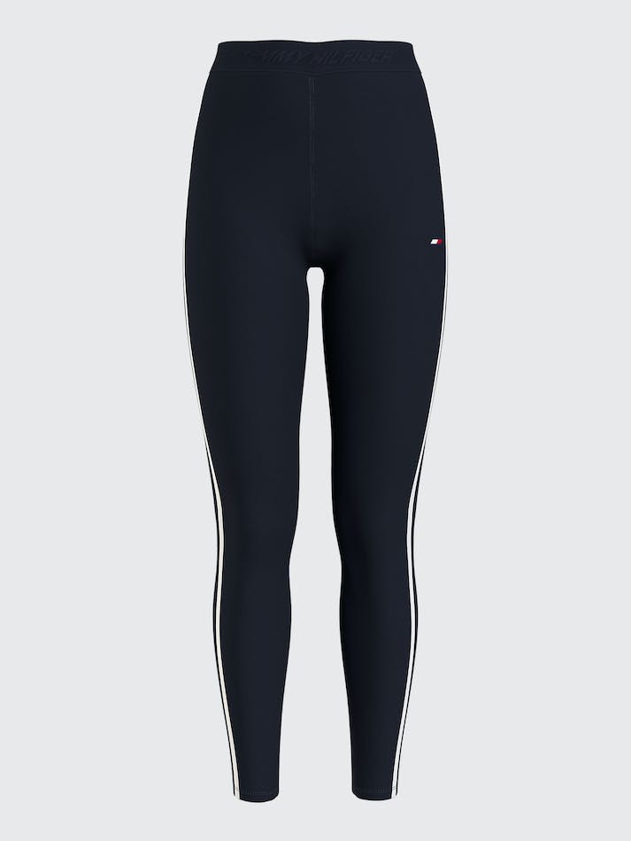 Tommy Hilfiger Sport Full Length Skinny Fit Women's Leggings Blue | qpIyng4Y7B7r