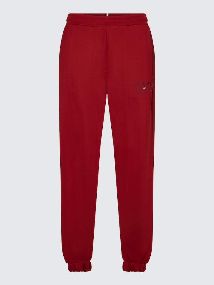 Tommy Hilfiger Sport Graphic Print Men's Sweatpants Red | vHwB55IrSTFZ