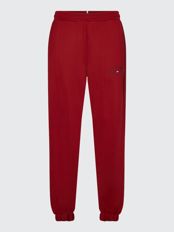 Tommy Hilfiger Sport Graphic Print Men's Sweatpants Red | vHwB55IrSTFZ