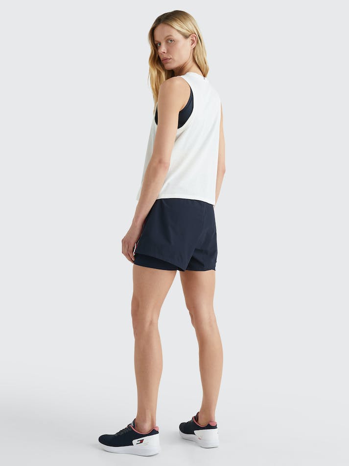 Tommy Hilfiger Sport Mesh Tank Women's Tops White | UrASnhwUUGNG