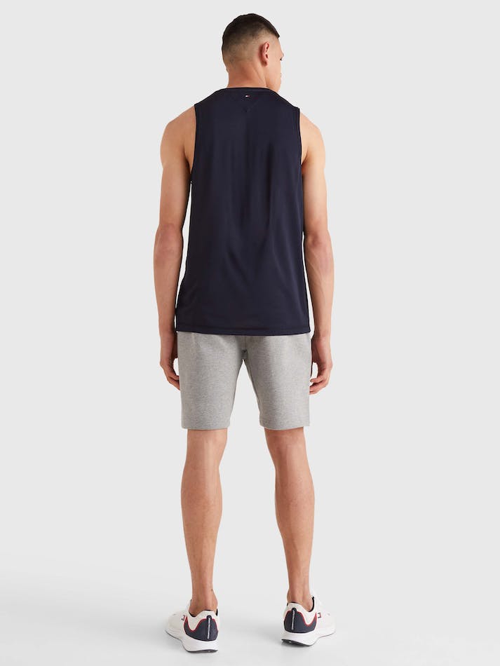 Tommy Hilfiger Sport Performance Training Tank Men's Tops Blue | wsXpzY8SehZB