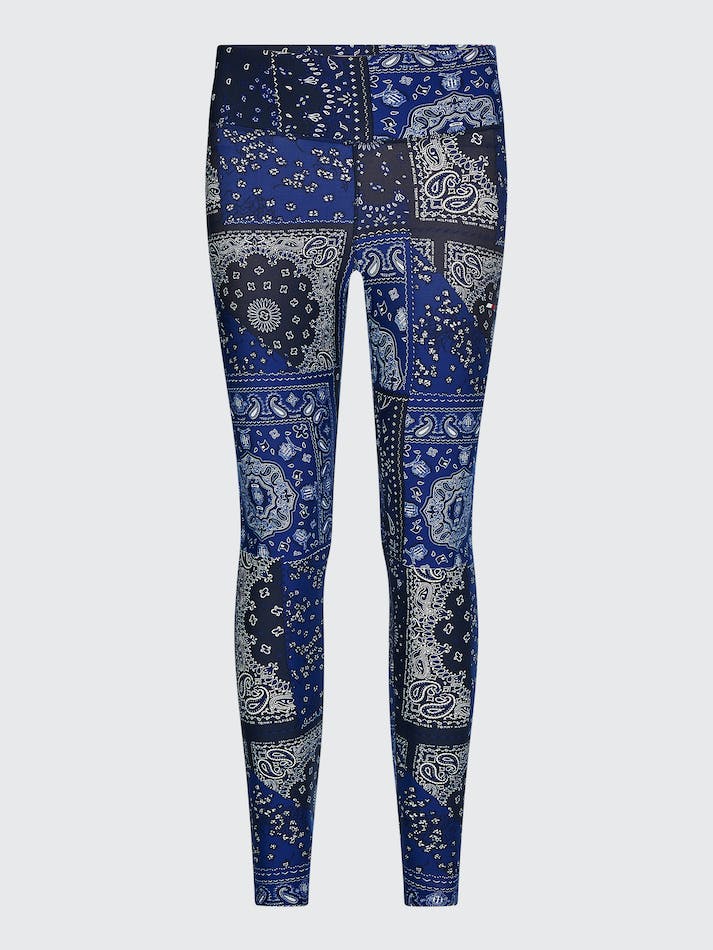 Tommy Hilfiger Sport Printed Full-Length Women's Leggings Bandana Patchwork | GDz3M6gVqitk