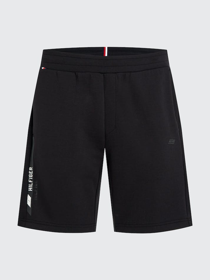 Tommy Hilfiger Sport Tonal Logo Sweat Men's Shorts Black | kgSCbCkV0or3