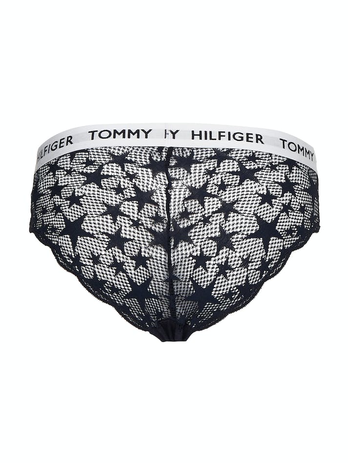 Tommy Hilfiger Star Lace High-Waist Women's Underwear Blue | RGvj9J0sn5F2