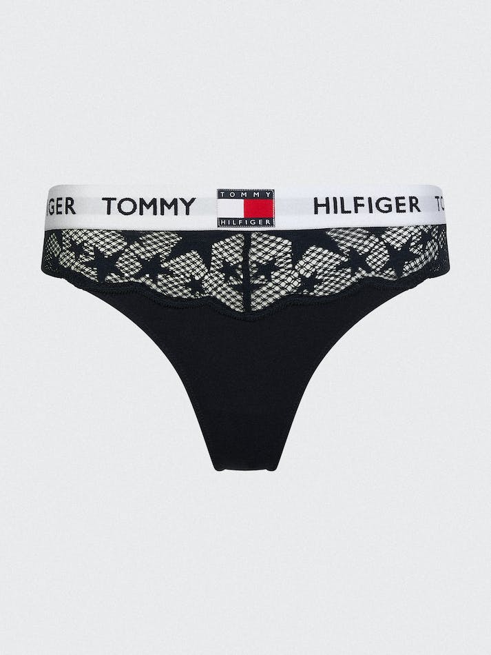 Tommy Hilfiger Star Lace Women's Underwear Blue | p4ccK6wrLAcb