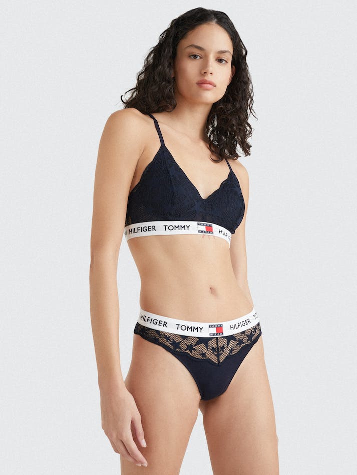 Tommy Hilfiger Star Lace Women\'s Underwear Blue | p4ccK6wrLAcb