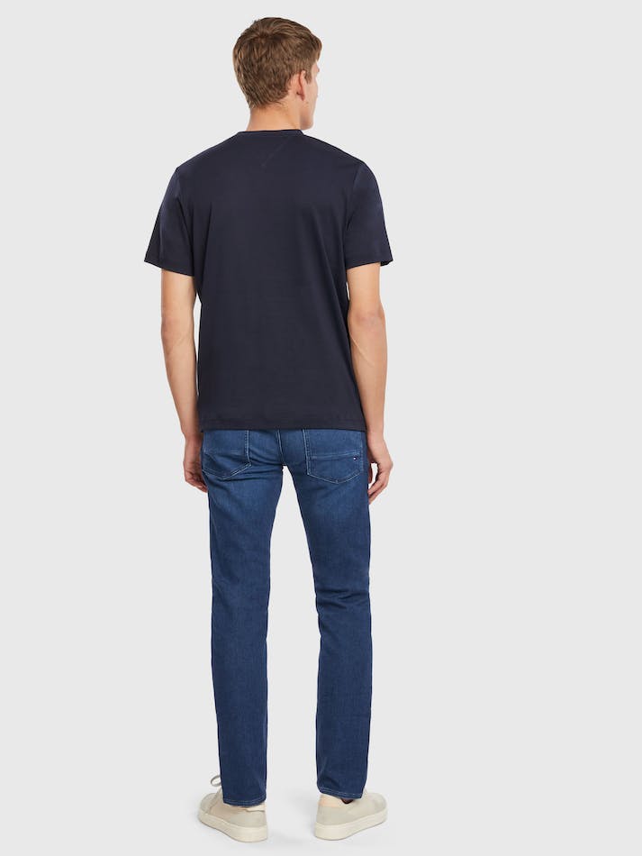 Tommy Hilfiger Straight Denton Men's Jeans Indigo | r7kKR4zpScGo