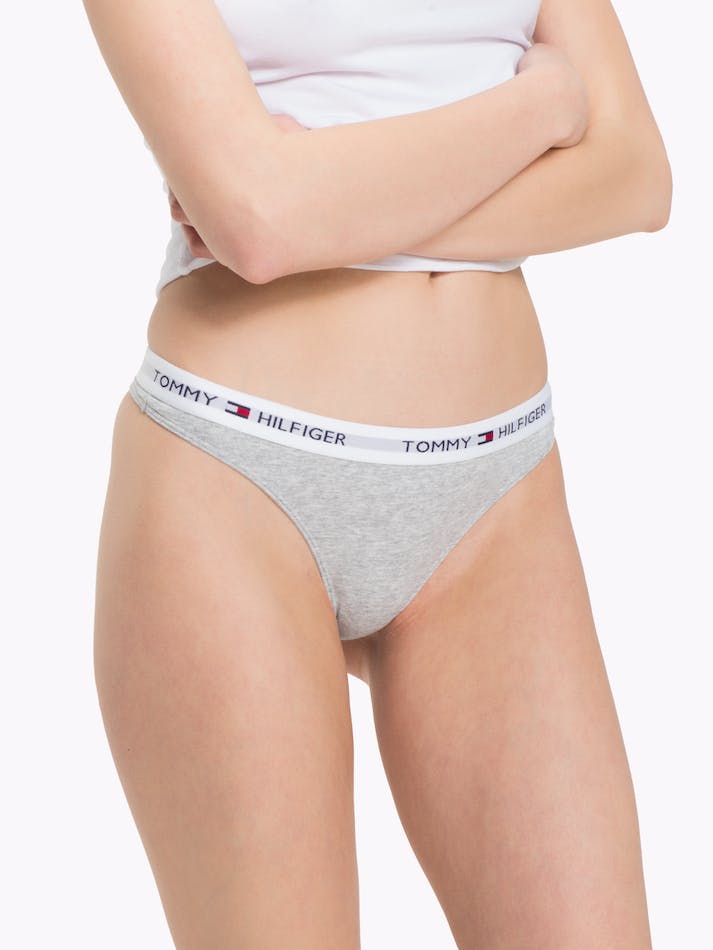 Tommy Hilfiger Stretch Cotton Women's Underwear Grey | mTZSWgk72s4r