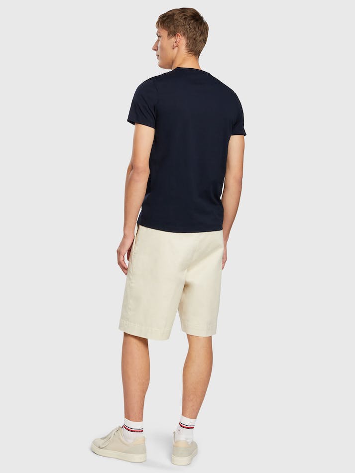 Tommy Hilfiger THL Chino Men's Shorts Brown | UoNiB30s0SZD