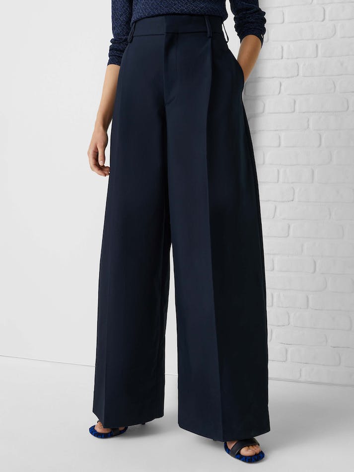 Tommy Hilfiger THL Dual Gender Wide Leg Women's Chino Pants Blue | 3jLF3JSsceIh