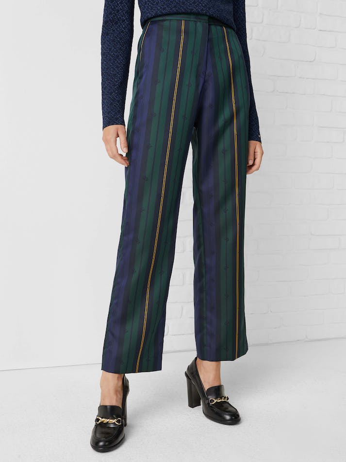 Tommy Hilfiger THL Stripe Tailored Women's Pants Multiple | KJzmZXylHsPb