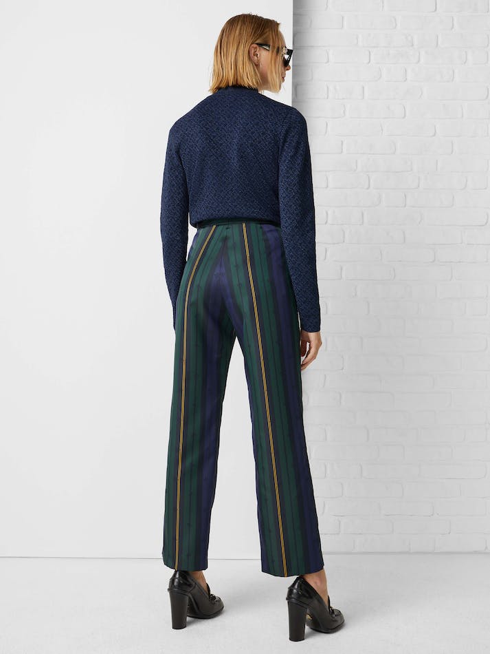 Tommy Hilfiger THL Stripe Tailored Women's Pants Multiple | KJzmZXylHsPb